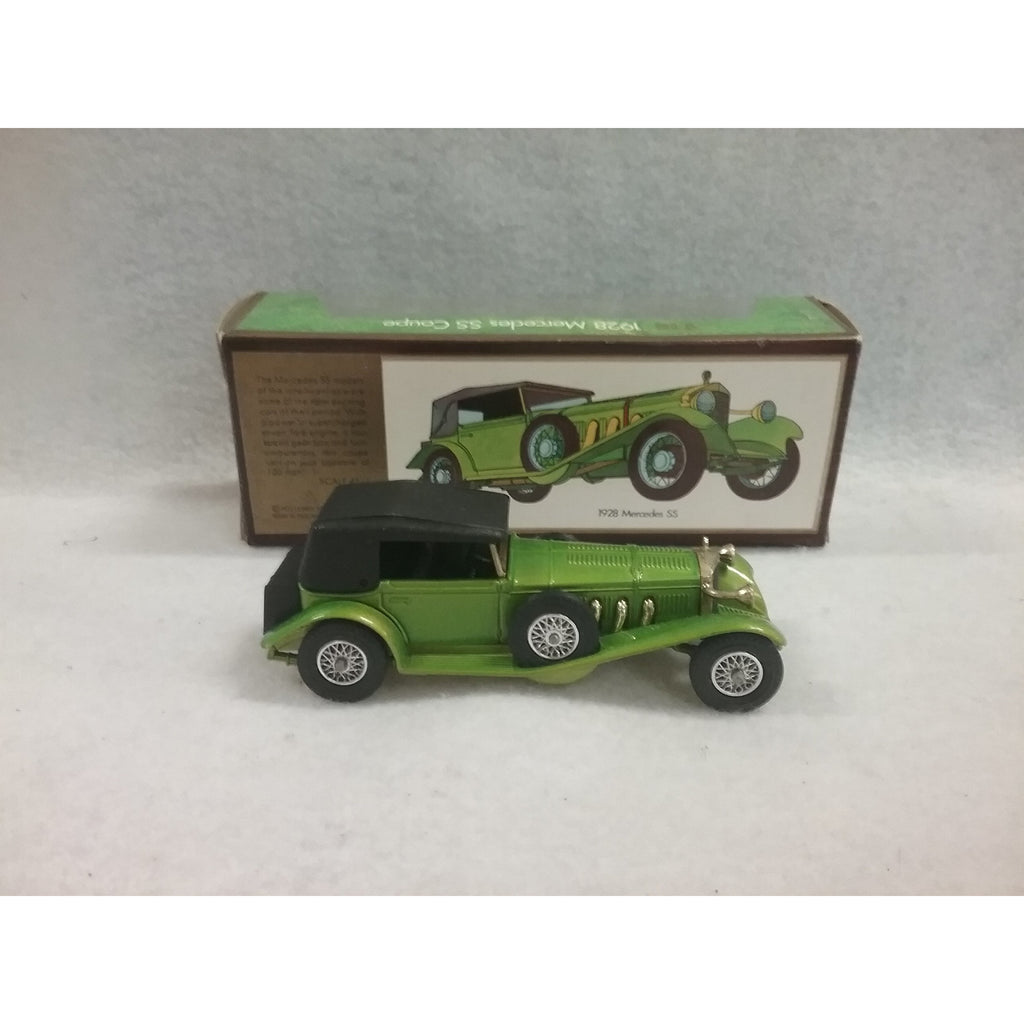 Miniature Solido N°1 - Mercedes SS 1928 - Échelle 1/43 - Rouge - Neuf En Boîte