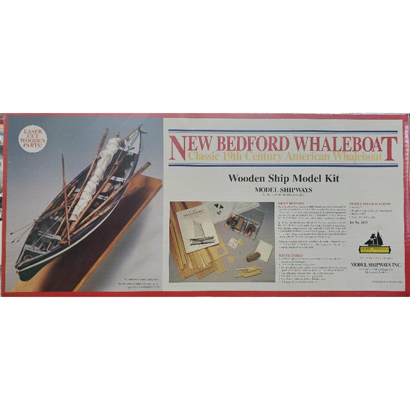 Model Shipways Kit 2033 New Bedford Classic 19th Century American Whale Boat