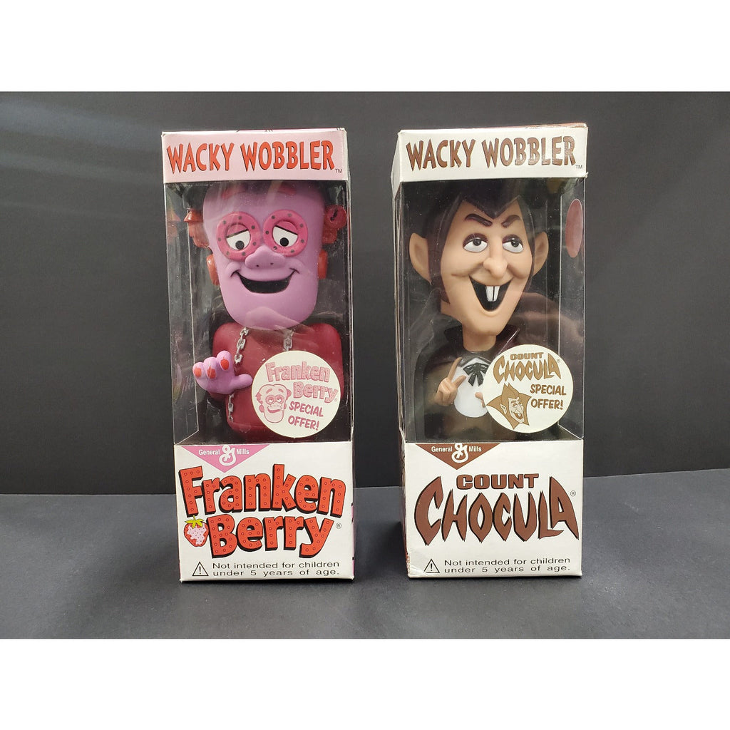 WACKY WOBBLER COUNT CHOCULA ＋Franken Wacky Wobbler Franken Berry & Count Chocula Set – Swasey's