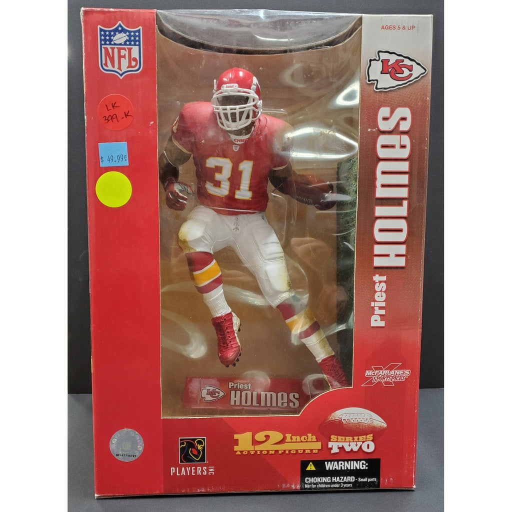 NFL Priest Holmes Kansas City Chiefs 12 Action Figure – Swasey's