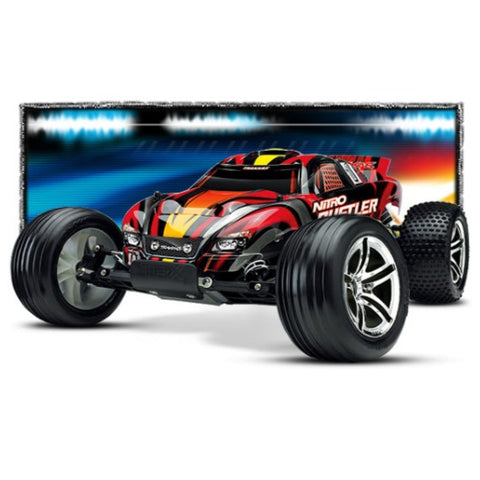 1/10 Traxxas 2wd Nitro Rustler - All Parts and Upgrades