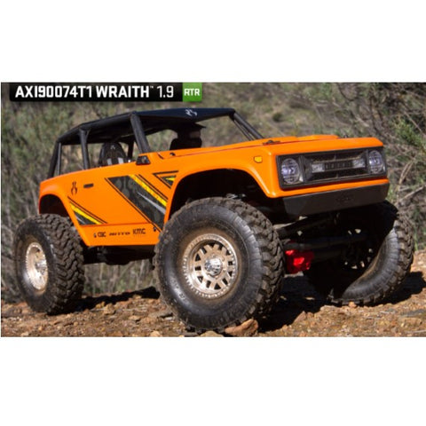 1/10 Axial Wraith 1.9 - parts & upgrades