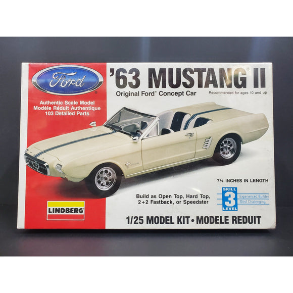 1/25 Lindberg '63 Mustang II