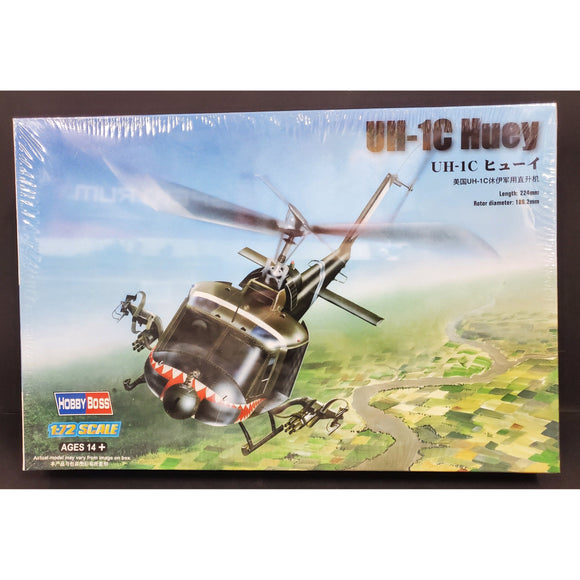 1/72 Scale HobbyBoss UH-1C Huey 87229