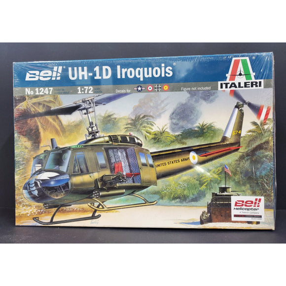 1/72 Italeri Bell UH-1D Iroquois Helicopter 1247
