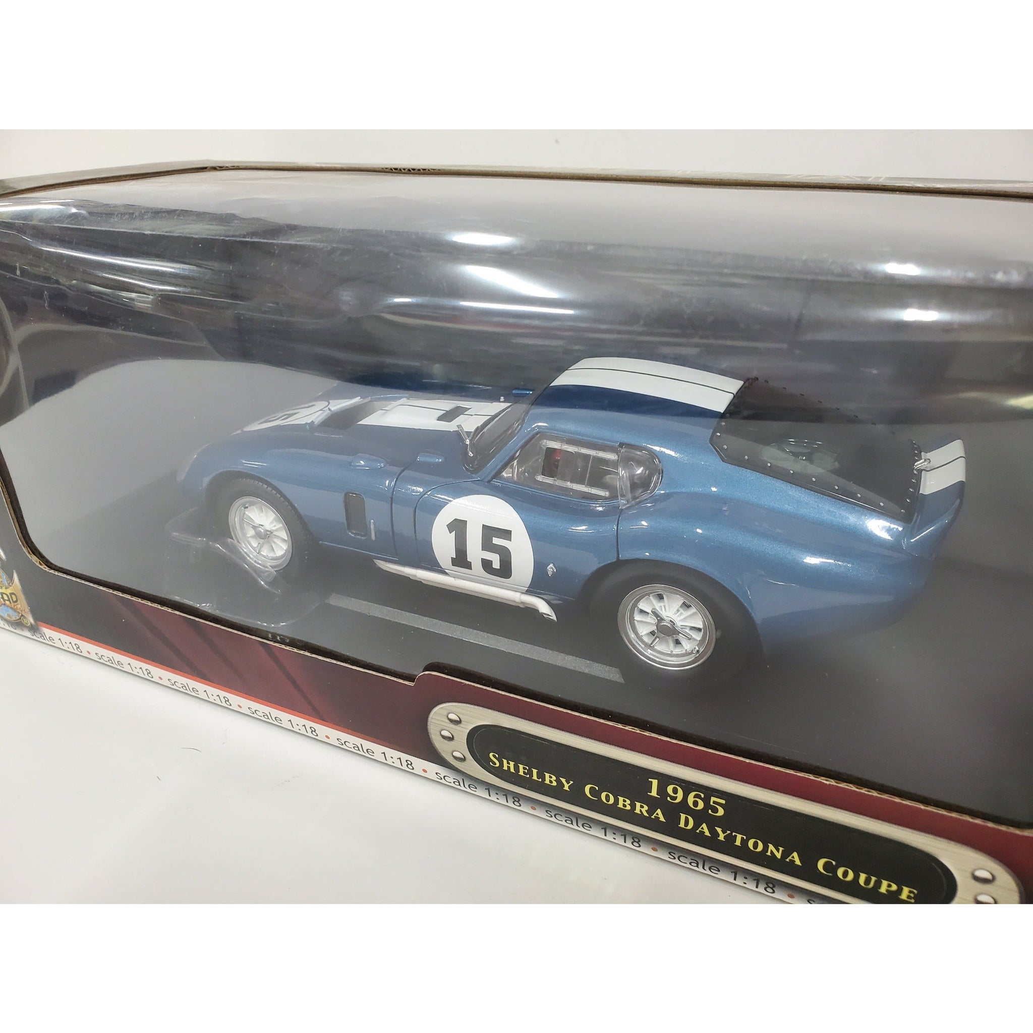 1/18 Road Signature 1965 Shelby Cobra Daytona Coupe – Swasey's Hardware u0026  Hobbies