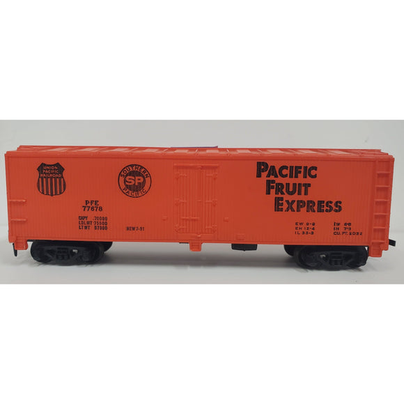 HO Mantua Pacific Fruit Express 77678 Reefer Car