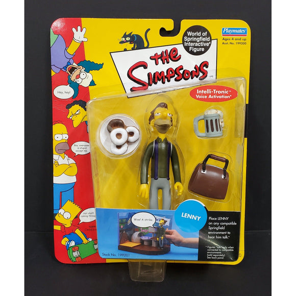 The Simpsons Lenny Interactive Figure