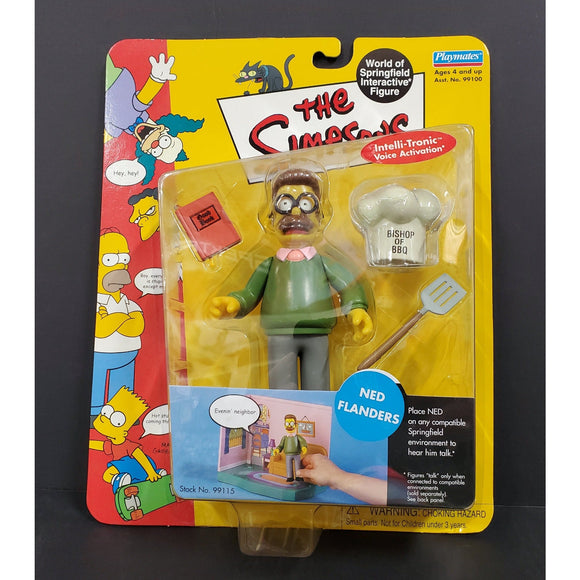The Simpsons Ned Flanders Interactive Figure