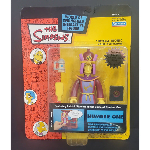 The Simpsons Number One Interactive Figure