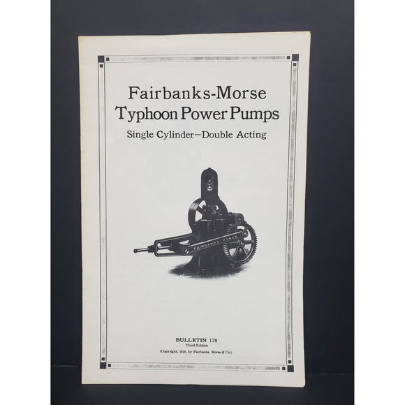 Fairbanks-Morse Typhoon Power Pumps