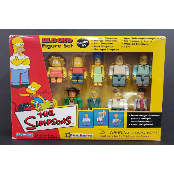 The Simpsons Blocko Figure Set