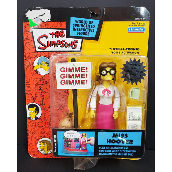 The Simpsons Miss Hoover Interactive Figure