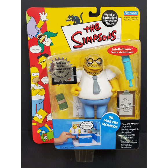The Simpsons Dr Marvin Monroe Interactive Figure