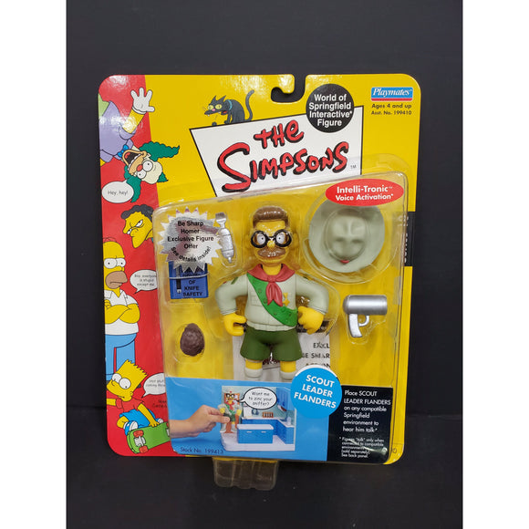 The Simpsons Scout Leader Flanders Interactive Figure