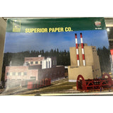 NEW HO Scale Walthers Cornerstone Superior Paper Company. $109.99 plus shipping.
