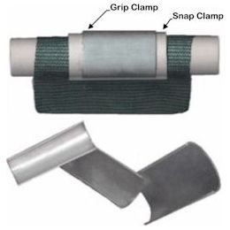 Metal Grip Clamps 3/4" - increases the grip of Snap Clamp