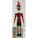 Pinocchio Jointed Wooden Italian Doll 19+ inches Vintage 1960s