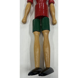 Pinocchio Jointed Wooden Italian Doll 19+ inches Vintage 1960s