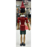 Pinocchio Jointed Wooden Italian Doll 19+ inches Vintage 1960s