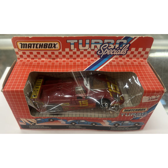 Matchbox Motorized Turbo Specials TS-3 Michelin Kremer Porsche