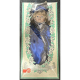 17" Tall Blue Dress and Blue Eyes Doll