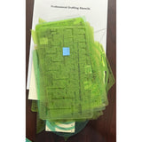 100 Professional Drafting Stencils by Pickett, Timesaver and Berol Rapi