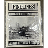 Finelines Magazine. 3 issues, May 72, March 73, July 74