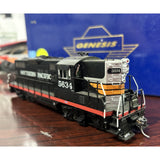 HO Scale Athearn G62616 Southern Pacific Black Widow #5634 HO GP9 Diesel w/DCC &