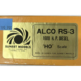 HO Scale Sunset Models Alco RS-3