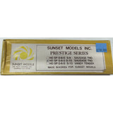HO Scale Sunset Models Prestige Series Southern Pacific 0-6-0 S-10 w/Sausage Tender