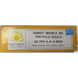 HO Scale Sunset Models Prestige Series Pennyslvania 0-6-0 B6Sb