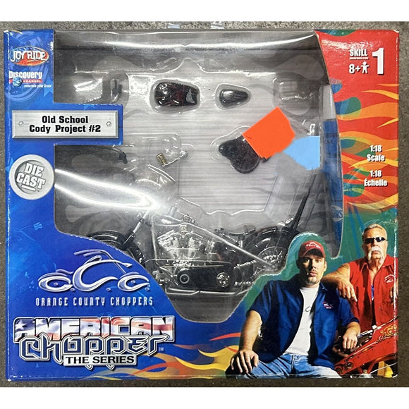 1/18 Scale Die Cast Orange County Choppers Old School Cody Project #2 Kit