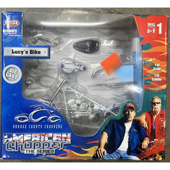 1/18 Scale Die Cast Orange County Choppers Lucy's Bike