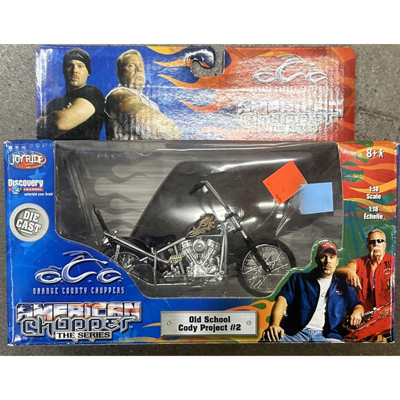 1/18 Scale Die Cast Orange County Choppers Old School Cody Project #2