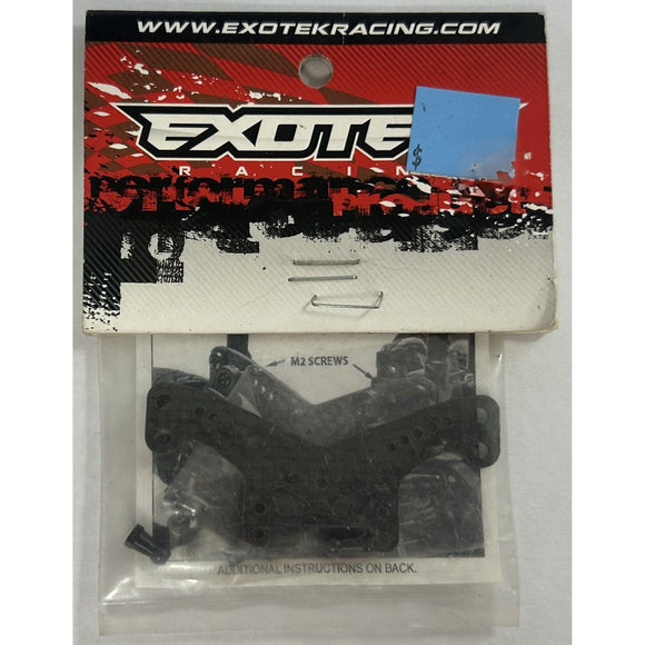 Exotek RC18R Pro Towers #102 Rear Carbon Fiber