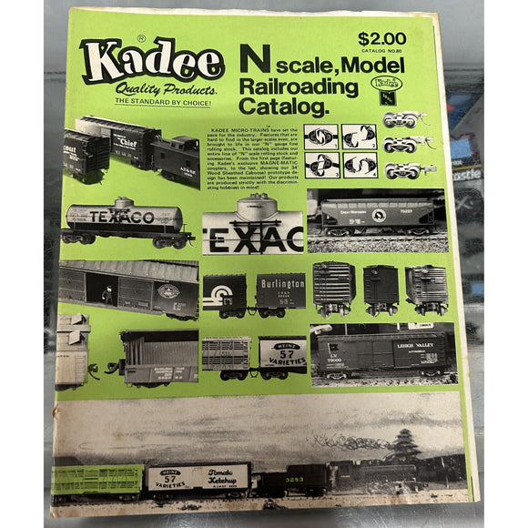 Kadee N Scale Model Railroading Catalog No.80