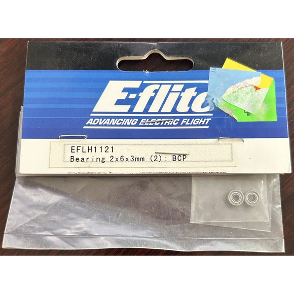 EFLH1121 Bearing 2 x 6 x 3mm (2): BCP