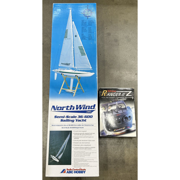 ABC Hobby Northwind 36 Semi Scale 36-600 Sailing Yacht with Transmitter