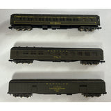 N Scale Santa Fe and Pullman Heavyweight Passenger Train