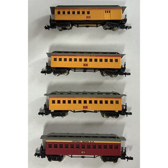 N Scale Union Pacific and Central Pacific 1800's Passenger Train