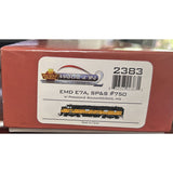 HO Scale Broadway Limited Paragon2 2383 Spokane, Portland & Seattle EMD e7A #750