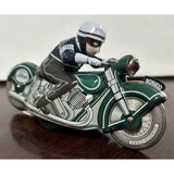 Schuco Motoracer 1006 Polizei / Motorrad Blechspielzeug