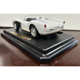 1/24 Scale Bburago 1957 White Ferrari Testarossa with N.A.R.T. Decals