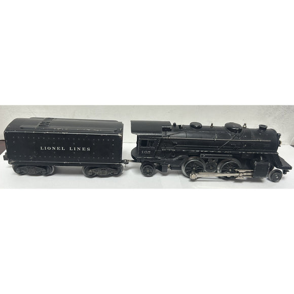 O Gauge Lionel 1654 with 1654 whistle tender
