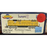 ATHG78247 Athearn Genesis DCC with sound GP7 Weyerhauser Company #765