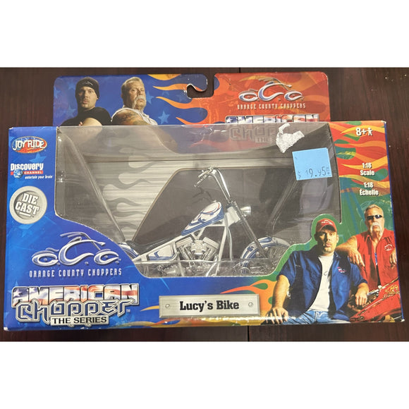 bikers discovery joy fahrradtasche Joy Ride 78915 1/18 Scale Orange County Choppers Lucy's Bike