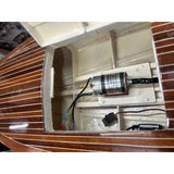 RC Wood Boat Kit - built and ready to run