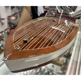 RC Wood Boat Kit - built and ready to run