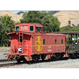 HO Scale Oriental Limited AT&SF Round Roof Caboose